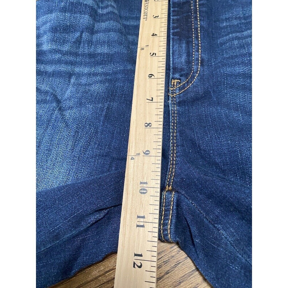 Chicos Jeans Size 0.5 US 6 XS Platinum Straight Crop Slim Fit Pants - Picture 9 of 12